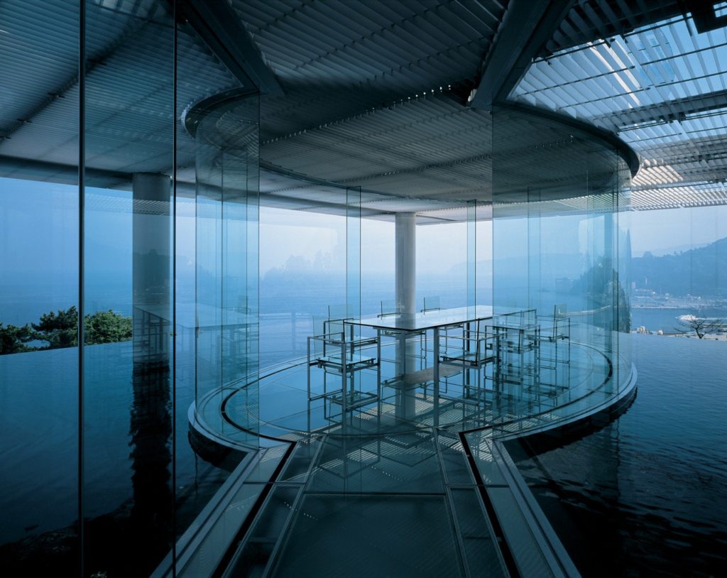 La Water/Glass House di Kengo Kuma