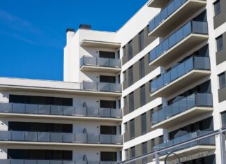 Dettaglio di un condominio