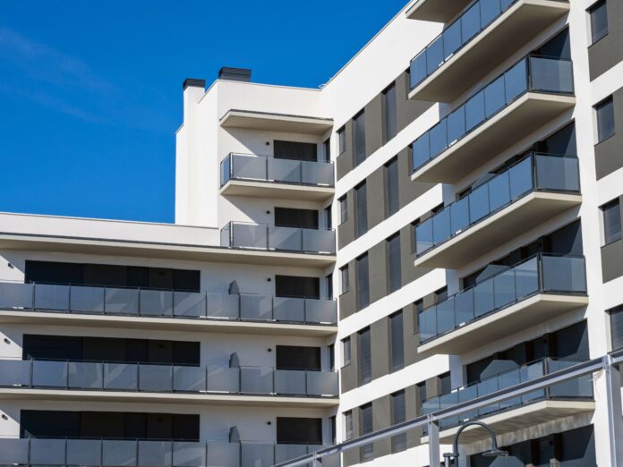 Dettaglio di un condominio