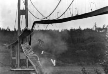 La caduta del Tacoma Narrow Bridge