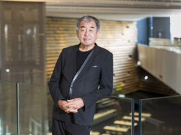 L'architetto giapponese Kengo Kuma