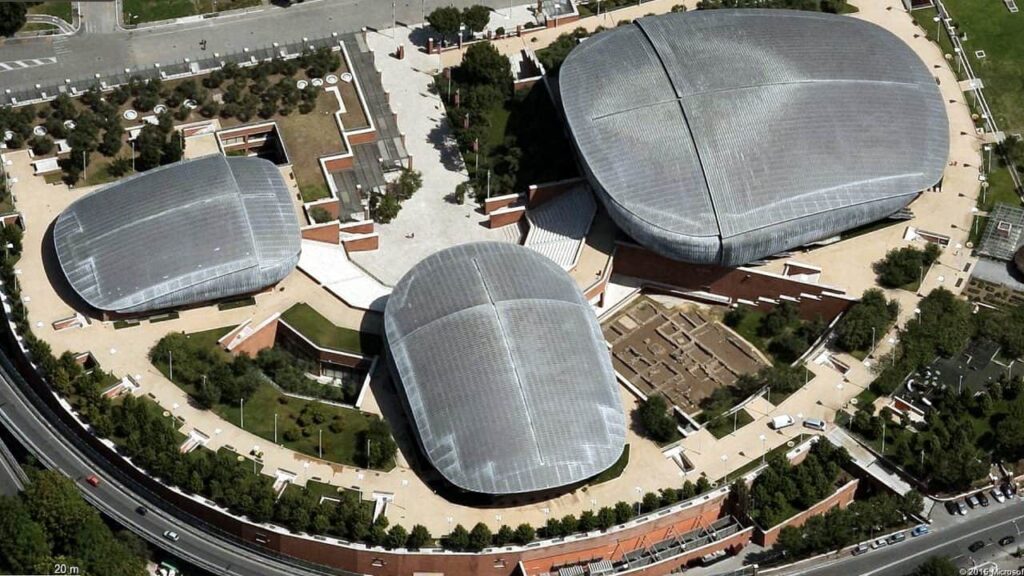 Renzo Piano: Auditorium Parco della Musica a Roma