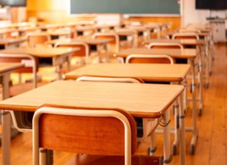 Interno di un'aula scolastica