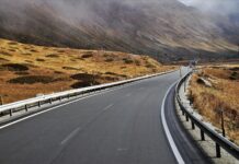 Strada in montagna