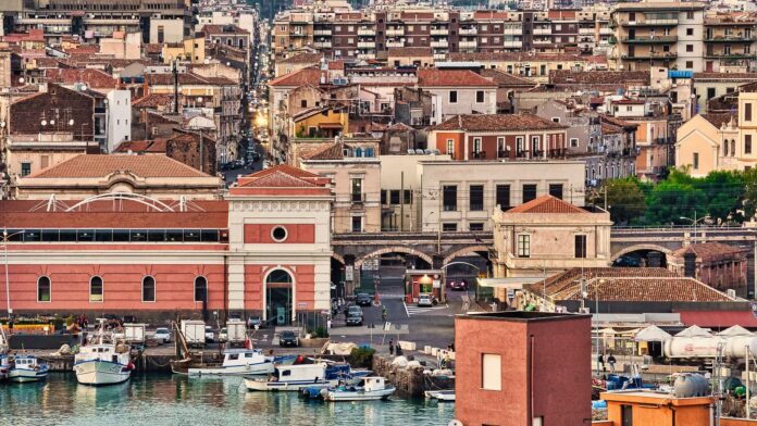 Panoramica di Catania