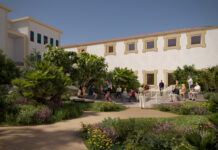 Render della facciata del Giardino Museo di Santa Rosalia